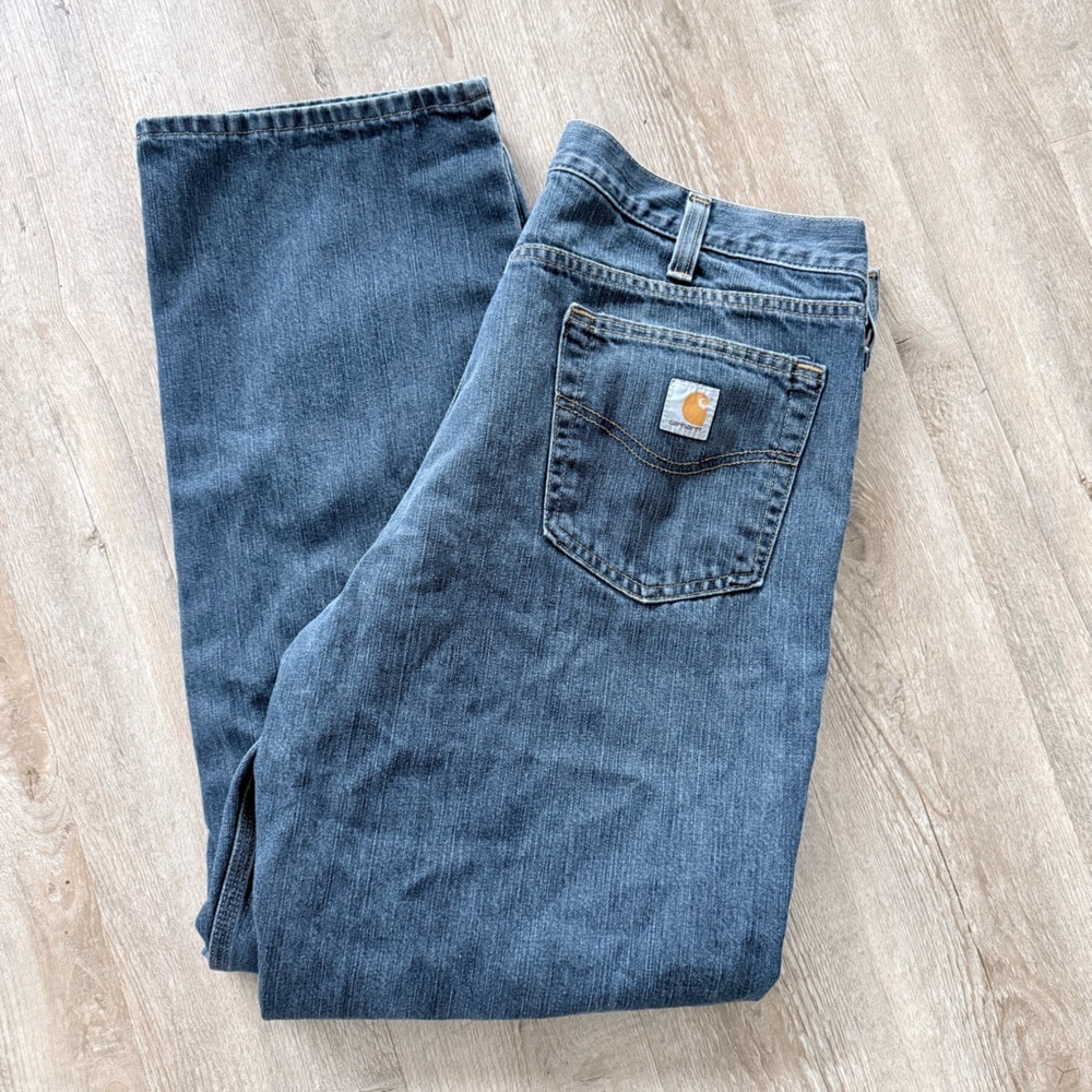 Carhartt Straight Leg Blue Jeans
